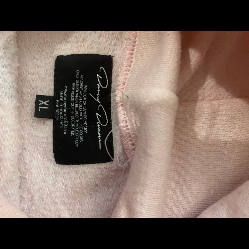 Light pink, Danny Duncan “Virgin” sweater shirt. GUC.